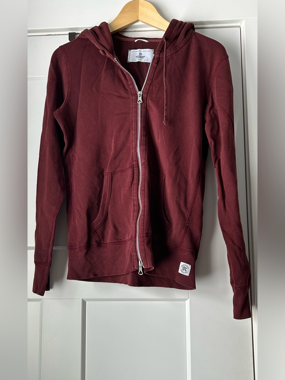 Reigning Champ Kids Maroon Sweat Bottoms